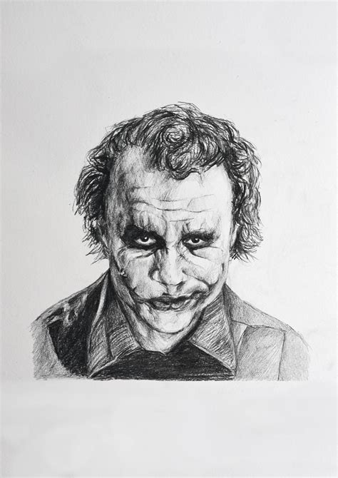 The Joker / Poster / Print / Heath Ledger / the Dark Knight - Etsy