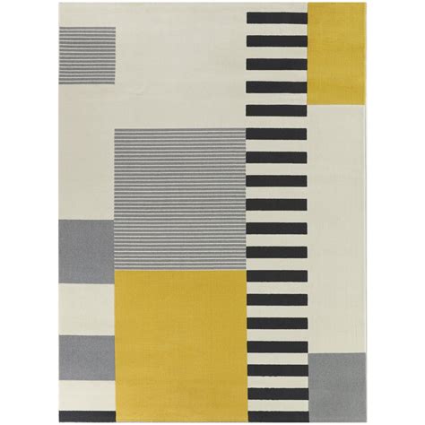 Bailey Modern Striped Area Rug | Area rugs, Geometric area rug, Mid-century modern
