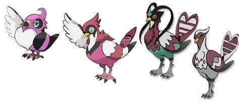 pokemon fanart- pidove evolutive line regional fo by Magna-Ryunoid on DeviantArt