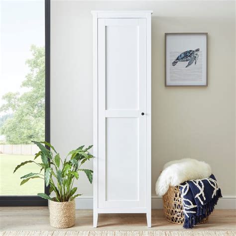 Lynton White Single Wardrobe | Dunelm