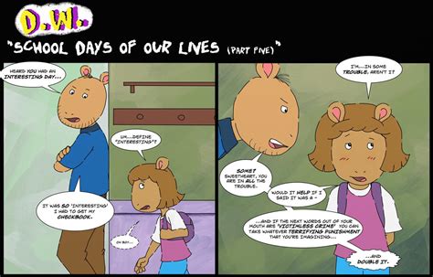 D.W. #35 - ''School Days of Our Lives (part 5)'' by Vederick on DeviantArt