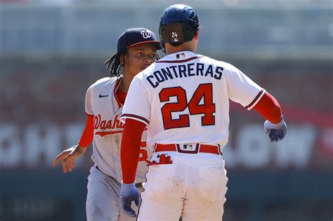 William Contreras back behind the plate as Braves continue series in ...