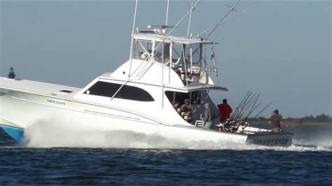 Sport Fishing boats at Oregon Inlet - Compilation - YouTube