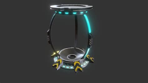 Teleportation device - 3D model by Orhun Evcimen (@orhun) [ce70f10 ...