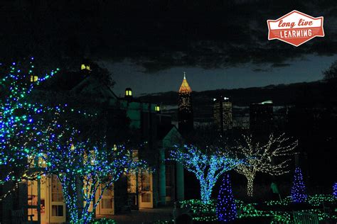 Atlanta Botanical Gardens Garden Lights, Holiday Nights Video & Review ...