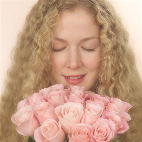 CBR001085 | Woman Smelling Pink Roses 2003 | Spirit-Fire | Flickr
