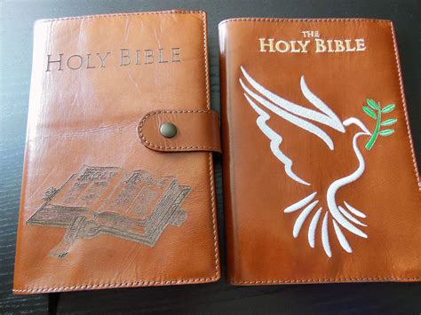 Handmade Custom Leather Bible Covers by MKN Italy, LLC | CustomMade.com