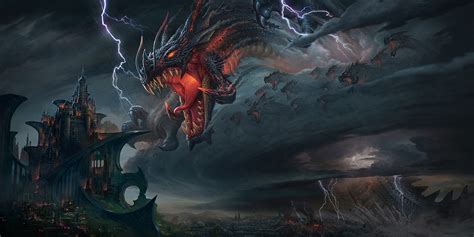 ArtStation - Huge dragons