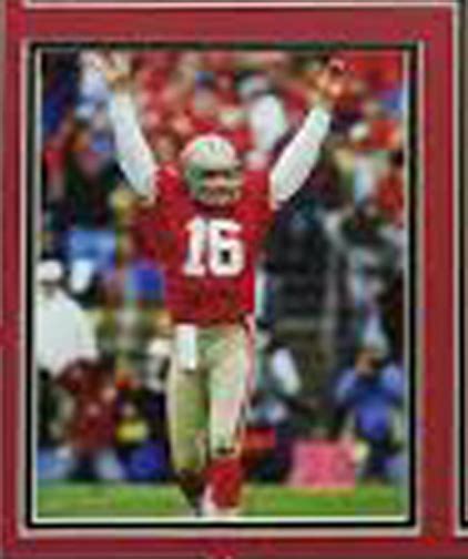 Joe Montana Autographed Framed 49ers Jersey - The Stadium Studio