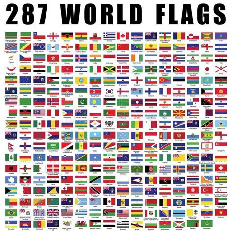 Flags of the World With Names - BradleyminWolfe