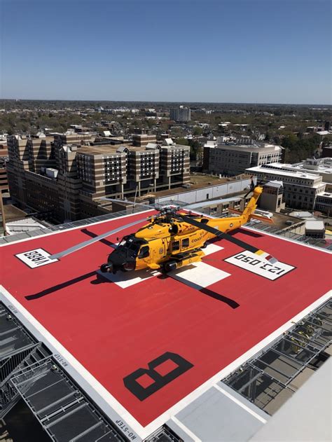 Coast Guard Demonstrates Capability of Virginia Hospital Rooftop Helicopter Pad - The Grey Area News