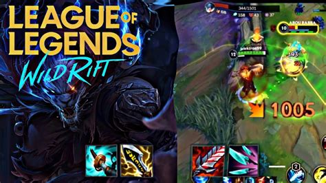 FULL CRIT RENGAR IS BROKEN!!! //build and runes // wild rift gameplay ...