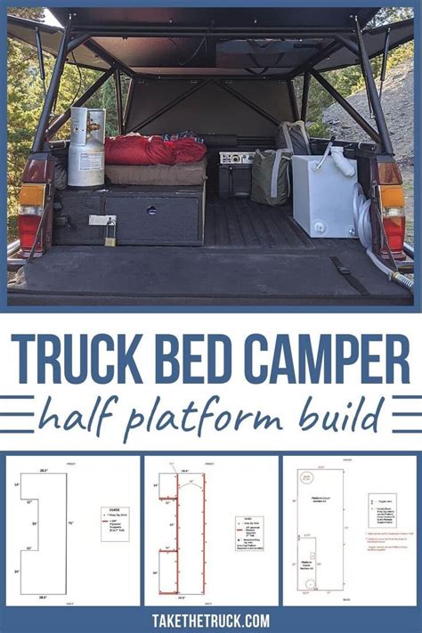 How to Build a Homemade DIY Truck Camper | Take The Truck | Truck ...