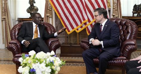 Kenya president meets with US House Speaker during state visit | Africanews