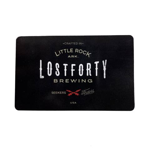 Lost Forty Taproom Gift Card – Lost Forty Brewing