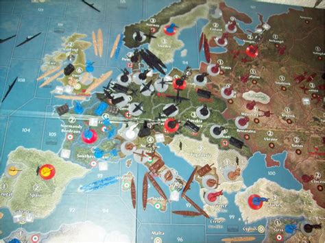 Axis and Allies Europe 1940 Map | secretmuseum