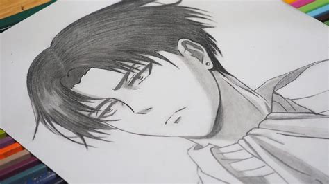 How To Draw Levi Ackerman - Attack On Titan - YouTube