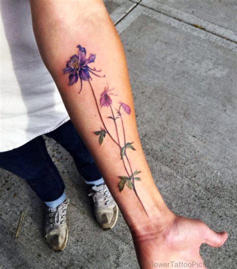 Colorado Columbine Flower Tattoo | Best Flower Site