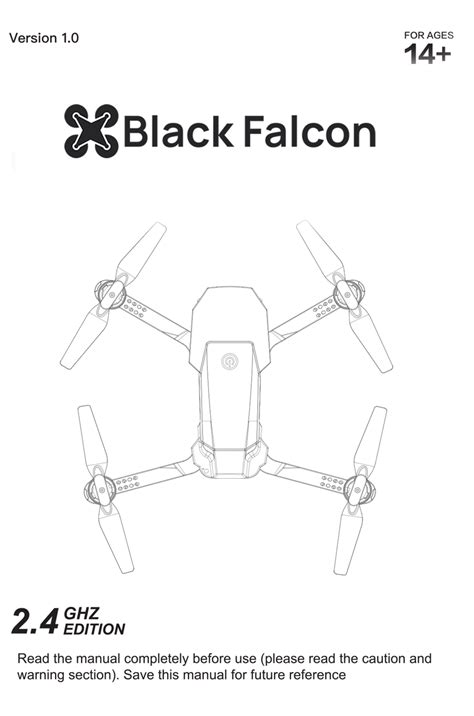 Black Falcon 4K Drone