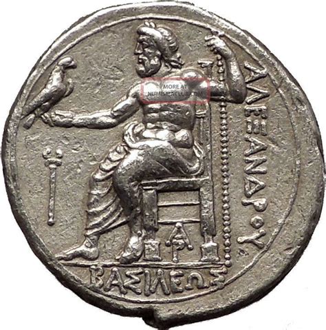 Alexander Iii The Great Lifetime Tetradrachm Big Silver Greek Coin Ngc Xf I58239