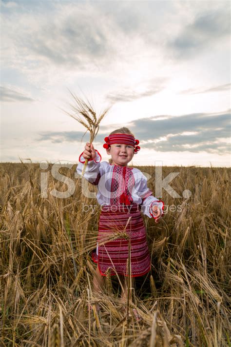 乌克兰民族服饰的女孩 库存照片 | FreeImages