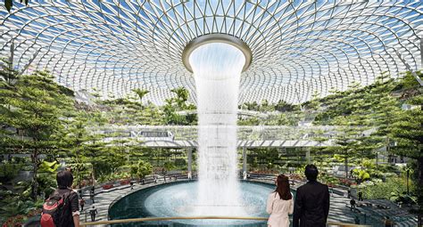 Jewel Changi Airport - Rain Vortex - Get the latest updates about travel