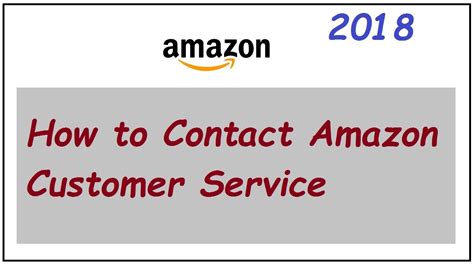 How to Contact Amazon Customer Service To Report a Problem - YouTube