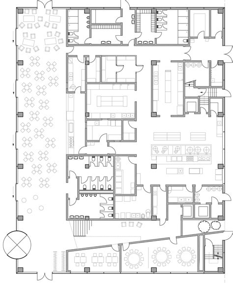 College Canteen Floor Plan - floorplans.click