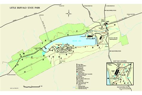 Little Buffalo State Park map - Newport PA 17074-9428 • mappery