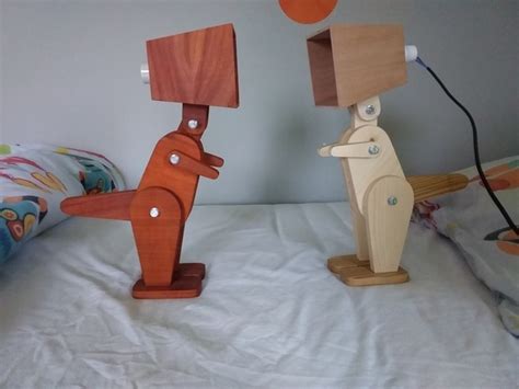 Duo de lampe de chevet par schgreg sur L'Air du Bois