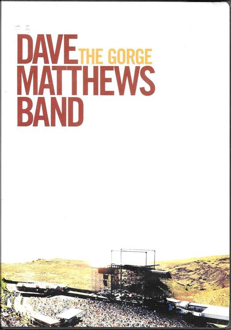 Dave Matthews Band - The Gorge (2004, CD) | Discogs