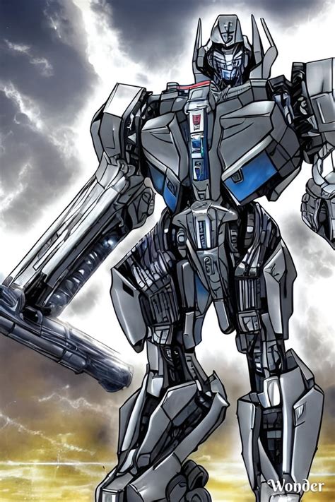 Megatron as a prime Ai generated : r/TransformersArt