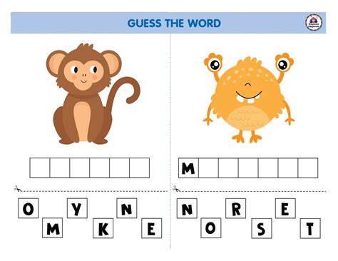 Guess the Word Game for kids