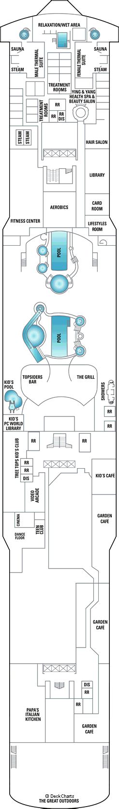 Norwegian Jade Deck Plans: Ship Layout, Staterooms & Map - Cruise Critic