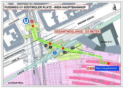 Hauptbahnhof Wien rückt zur U-Bahn - Presse-Service