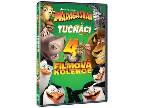 Madagascar 1-3 + Penguins of Madagascar (Collection) - Blu-shop.cz