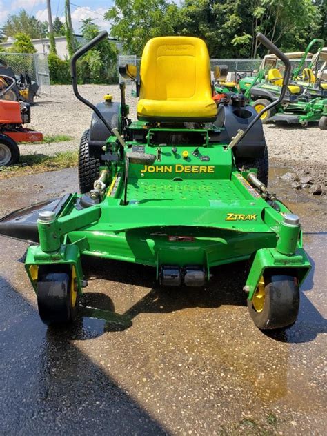 48IN JOHN DEERE 717A ZTRAK COMMERCIAL ZERO TURN MOWER W/ 19HP KAWASAKI ...