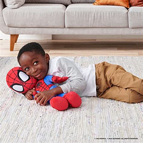 Marvel Spidey and His Amazing Friends Spidey Cuddle Plush - 20-Inch ...