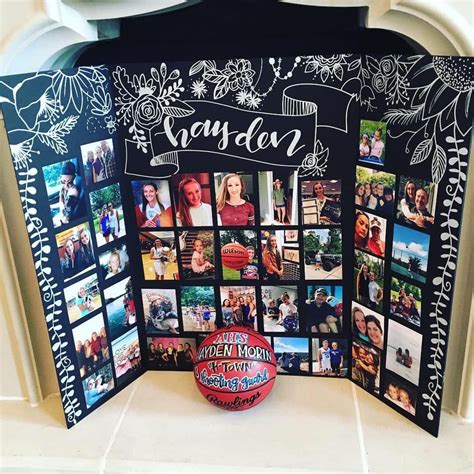 Senior Tri-fold Photo Display Board for Graduation Party Decor - Etsy ...