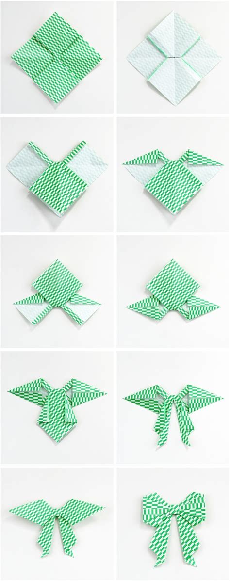 DIY ORIGAMI BOW. | Gathering Beauty