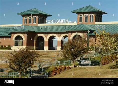 Fort Smith, AR, Arkansas, downtown, River Park Stock Photo - Alamy