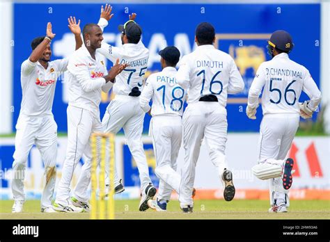 Sri Lanka test cricket team celebrates Stock Photo - Alamy