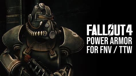 Fallout 4 Power Armors - Fallout New Vegas Mod - YouTube