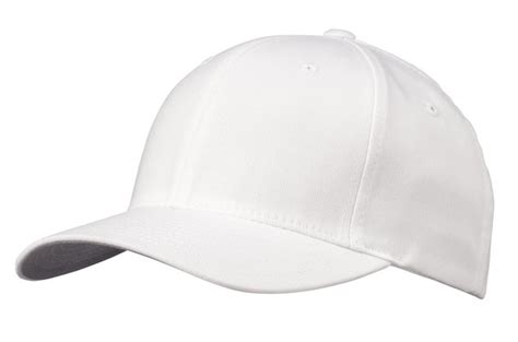 Plain Baseball Cap White Hat New | eBay