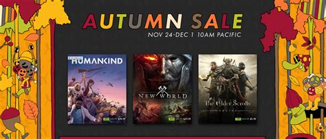 Steam Autumn Sale Kicks Off, Steam Awards Nominations Begin