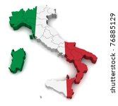 Map Of Italy And Flag Free Stock Photo - Public Domain Pictures