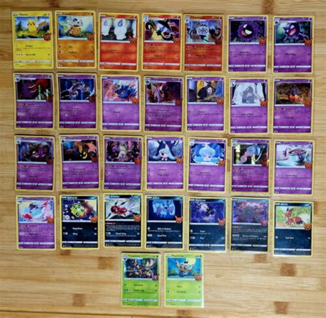 Pokemon 2022 Halloween Trick or Trade Complete Set of 30 all in sleeves w/ Holos | eBay