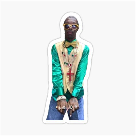 "Stunnaboy Stunna Turquoise " Sticker for Sale by BWFits | Redbubble