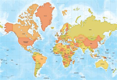 Australian World Map