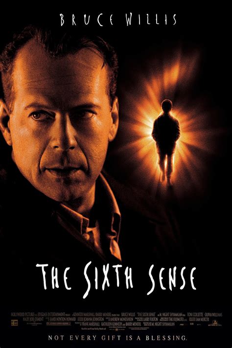 "The Sixth Sense" movie poster, 1999. | The sixth sense movie, Thriller ...